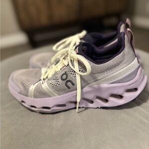 Size 7.5- On Cloudsurfer Trail Seedling Lilac W